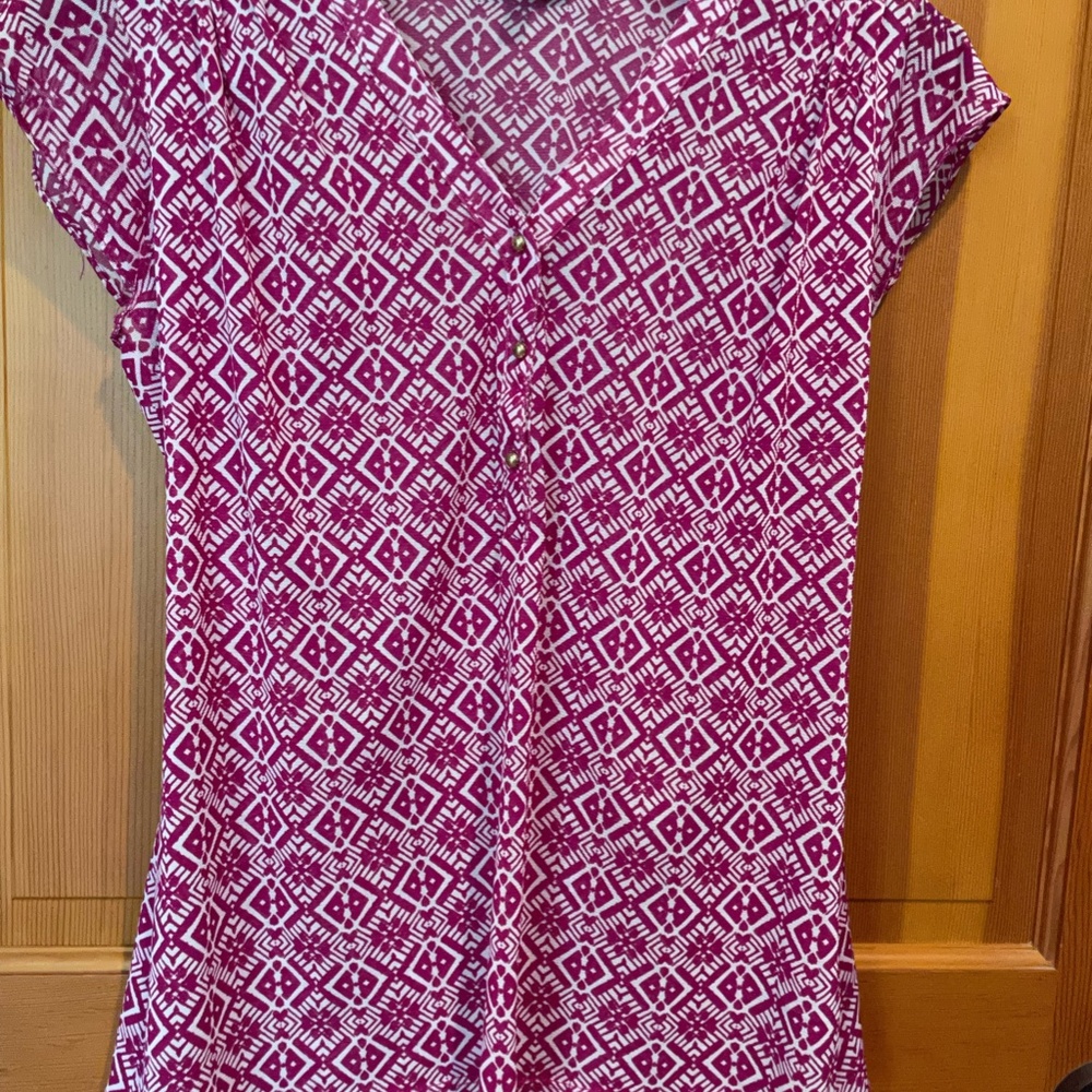 The Limited - light weight/sheer-ish blouse